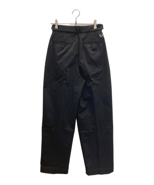 FRED PERRY（フレッドペリー）FRED PERRY (フレッドペリー) タックパンツ ブラック サイズ:UK8の古着・服飾アイテム