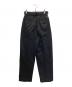 FRED PERRY (フレッドペリー) タックパンツ ブラック サイズ:UK8：6000円