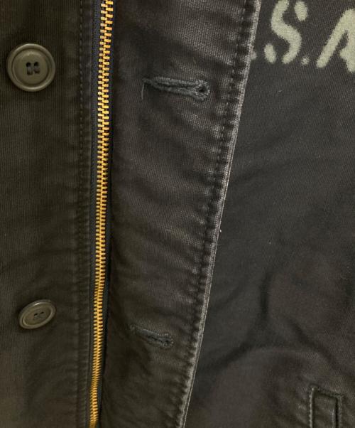 ALPHA（アルファ）ALPHA (アルファ) N-1デッキジャケット ネイビー サイズ:XLの古着・服飾アイテム