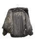 中古・古着 Jena espace merveilleux (ジェナ エスパスメルヴェイユ) リブ襟ショートダウン グレー サイズ:FREE：6000円