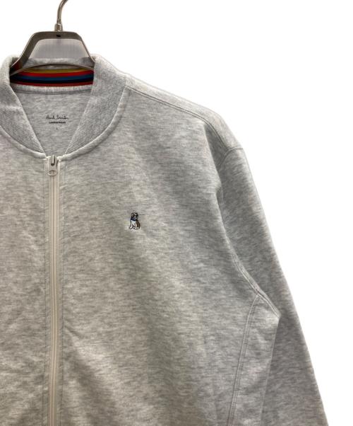 PAUL SMITH（ポールスミス）Paul Smith (ポールスミス) ジップアップブルゾン ライトグレー サイズ:Lの古着・服飾アイテム