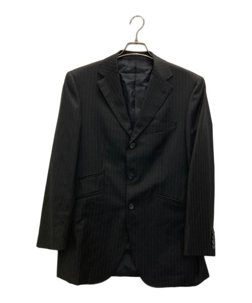 BURBERRY LONDON（バーバリーロンドン）BURBERRY LONDON (バーバリーロンドン) ウールセットアップスーツ ブラック サイズ:Ｍの古着・服飾アイテム