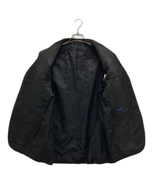 BURBERRY LONDON（バーバリーロンドン）BURBERRY LONDON (バーバリーロンドン) ウールセットアップスーツ ブラック サイズ:Ｍの古着・服飾アイテム