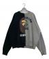 A BATHING APE（アベイシングエイプ）の古着「LOOSE FIT CREWNECK」｜グレー