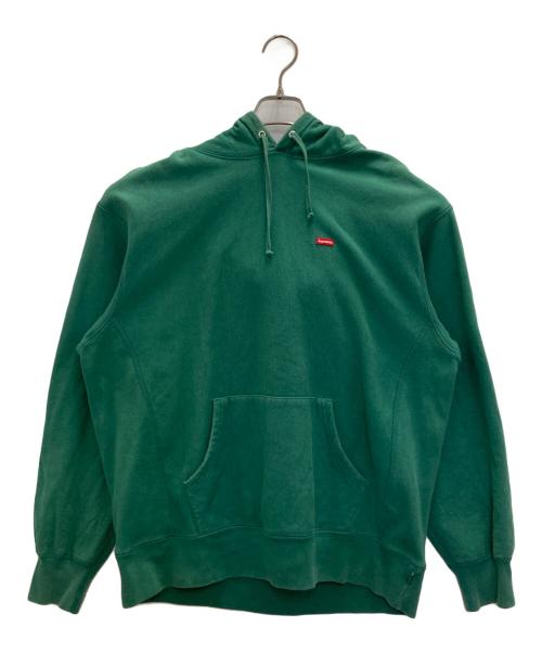 SUPREME（シュプリーム）Supreme (シュプリーム) Small Box Hooded  Sweatshirt グリーン サイズ:Mの古着・服飾アイテム