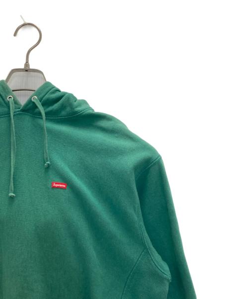 SUPREME（シュプリーム）Supreme (シュプリーム) Small Box Hooded  Sweatshirt グリーン サイズ:Mの古着・服飾アイテム