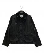 Barbourバブアー）の古着「ノンワックスSPEYジャケット」｜ブラック