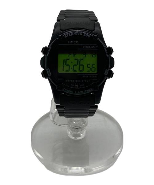TIMEX（タイメックス）TIMEX (タイメックス) デジタルウォッチ ブラックの古着・服飾アイテム
