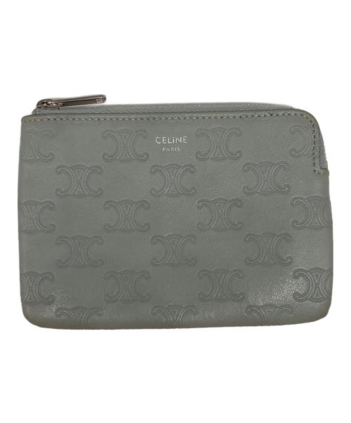 CELINE（セリーヌ）CELINE (セリーヌ) コインケース グレーの古着・服飾アイテム