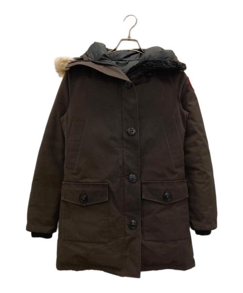 CANADA GOOSE（カナダグース）CANADA GOOSE (カナダグース) BRONTE PARKA ブラウン サイズ:Sの古着・服飾アイテム