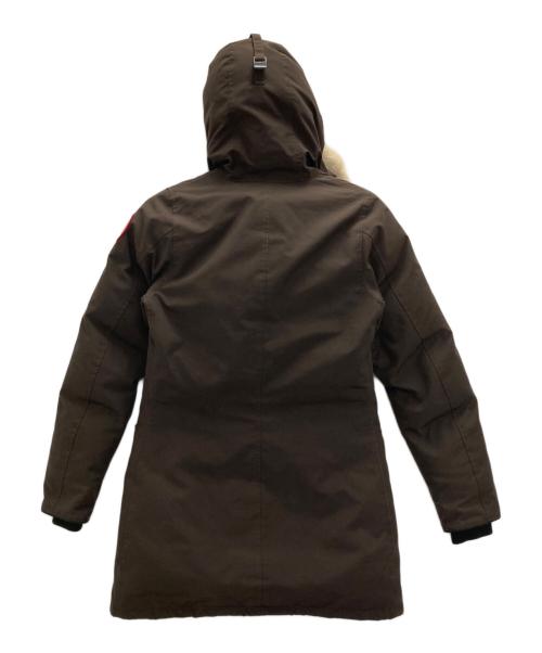 CANADA GOOSE（カナダグース）CANADA GOOSE (カナダグース) BRONTE PARKA ブラウン サイズ:Sの古着・服飾アイテム