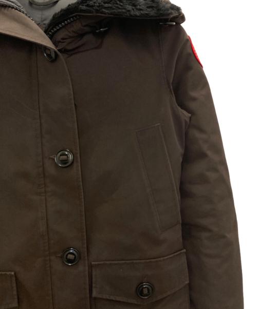 CANADA GOOSE（カナダグース）CANADA GOOSE (カナダグース) BRONTE PARKA ブラウン サイズ:Sの古着・服飾アイテム