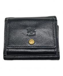 IL BISONTE（イル ビゾンテ）の古着「3つ折り財布」｜ブラック