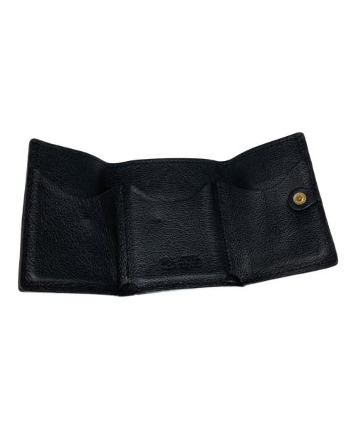 IL BISONTE（イル ビゾンテ）IL BISONTE (イル ビゾンテ) 3つ折り財布 ブラックの古着・服飾アイテム