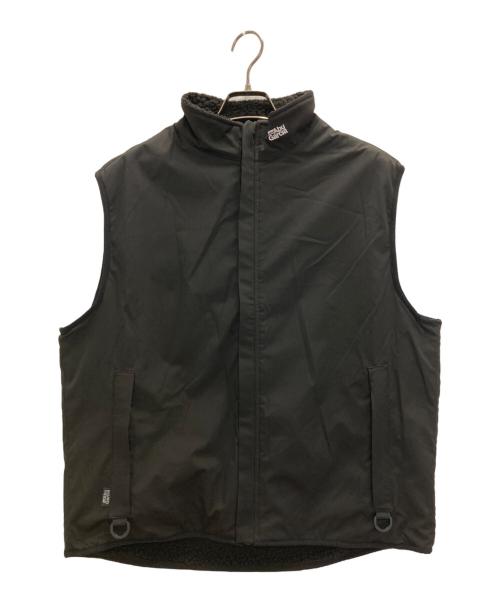Abu Garcia（アブガルシア）Abu Garcia (アブガルシア) ボアベスト ブラック サイズ:Lの古着・服飾アイテム