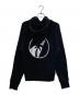 Palm Angels (パーム エンジェルス) ロゴプリントパーカー ブラック サイズ:xxs：13000円