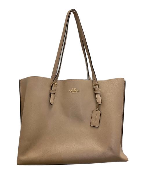 COACH（コーチ）COACH (コーチ) モリ―トートバッグ ベージュの古着・服飾アイテム