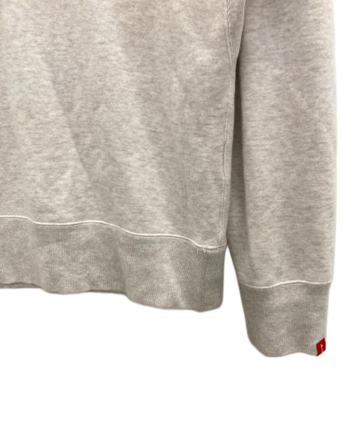 LOOPWHEELER（ループウィラー）LOOPWHEELER (ループウィラー) BEAMS (ビームス) 両Vクルーネックスウェット グレー サイズ:Lの古着・服飾アイテム