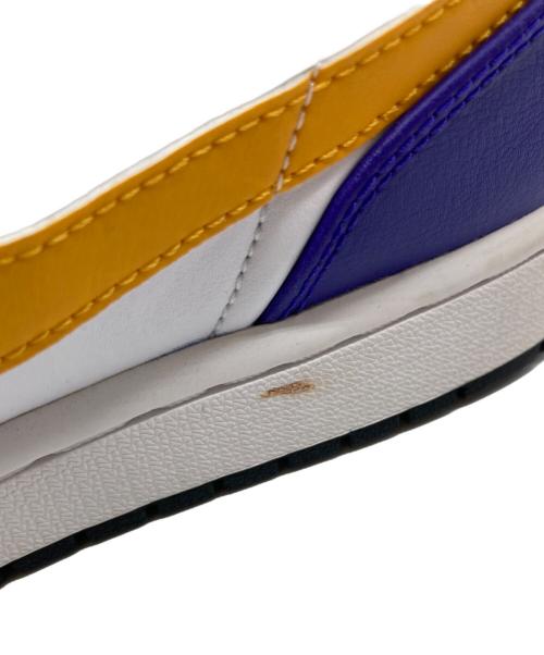 NIKE（ナイキ）NIKE (ナイキ) Air Jordan 1 Mid Lakers Purple Gold パープル×イエロー サイズ:SIZE 28cmの古着・服飾アイテム