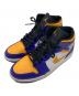 NIKE（ナイキ）の古着「Air Jordan 1 Mid Lakers Purple Gold」｜パープル×イエロー