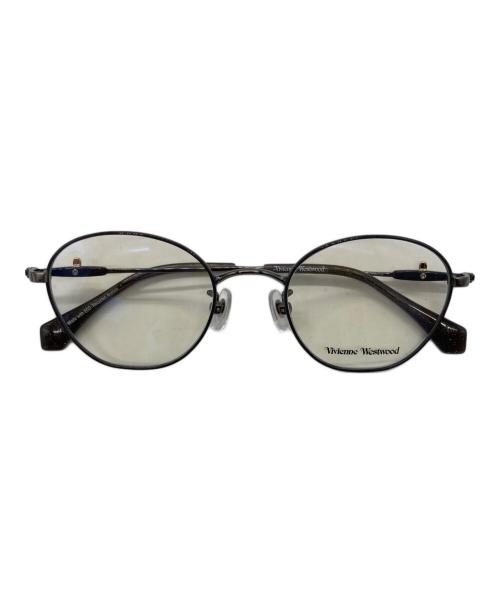 Vivienne Westwood（ヴィヴィアンウエストウッド）Vivienne Westwood (ヴィヴィアンウエストウッド) 眼鏡 グレー サイズ:47□20-135の古着・服飾アイテム