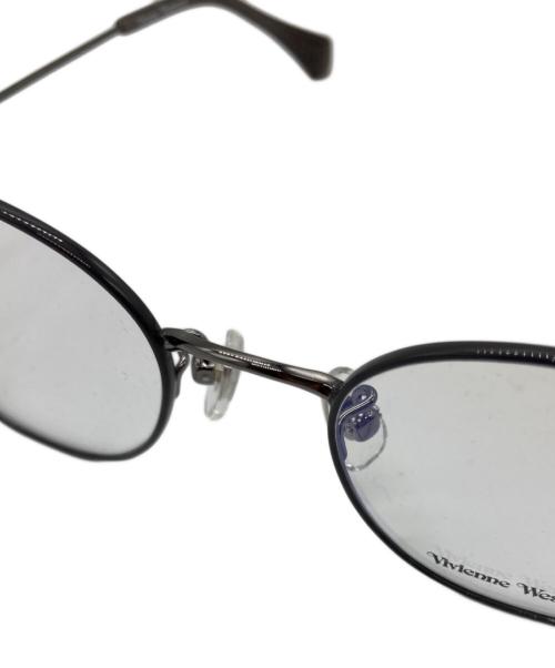 Vivienne Westwood（ヴィヴィアンウエストウッド）Vivienne Westwood (ヴィヴィアンウエストウッド) 眼鏡 グレー サイズ:47□20-135の古着・服飾アイテム
