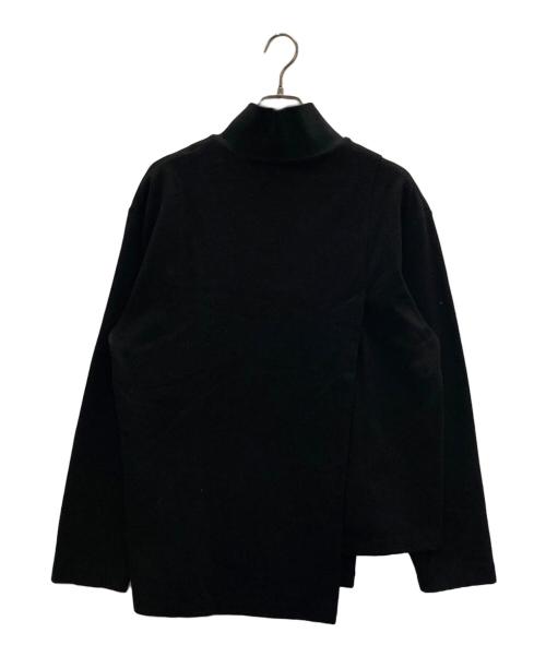 CULLNI（クルニ）CULLNI (クルニ) ハーフジップスウェット ブラック サイズ:Sの古着・服飾アイテム
