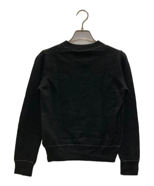 MONCLER（モンクレール）MONCLER (モンクレール) COMME des GARCONS (コムデギャルソン) Vネックニット ブラック サイズ:Ｍの古着・服飾アイテム