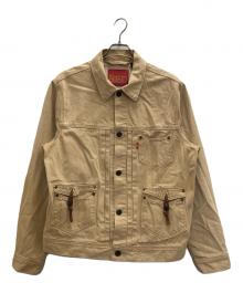 LEVI'S RED（リーバイス レッド）の古着「トラッカージャケット」｜ベージュ