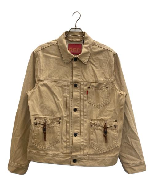 LEVI'S RED（リーバイス レッド）LEVI'S RED (リーバイス レッド) トラッカージャケット ベージュ サイズ:Ｍの古着・服飾アイテム