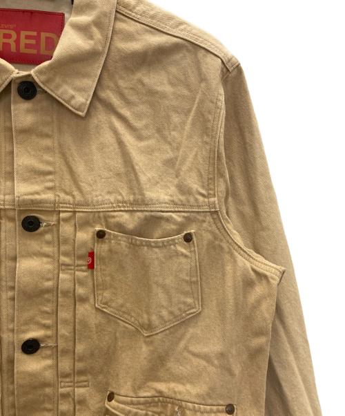 LEVI'S RED（リーバイス レッド）LEVI'S RED (リーバイス レッド) トラッカージャケット ベージュ サイズ:Ｍの古着・服飾アイテム