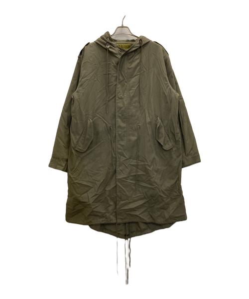 HOUSTON（ヒューストン）HOUSTON (ヒューストン) M-1951フィッシュテールパーカー オリーブ サイズ:Ｓの古着・服飾アイテム