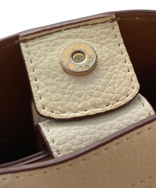 TORY BURCH（トリーバーチ）TORY BURCH (トリーバーチ) 2WAYバッグ ホワイトの古着・服飾アイテム