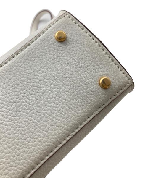 TORY BURCH（トリーバーチ）TORY BURCH (トリーバーチ) 2WAYバッグ ホワイトの古着・服飾アイテム