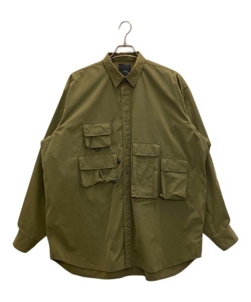 DAIWA PIER39（ダイワ ピア39）DAIWA PIER39 (ダイワ ピア39) Mulch Pocket Easy Shirts オリーブ サイズ:Lの古着・服飾アイテム