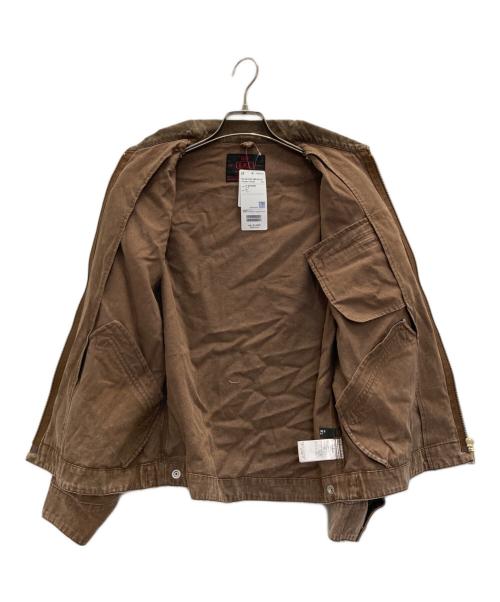 BEAMS HEART（ビームスハート）BEAMS HEART (ビームスハート) デニムジャケット ブラウン サイズ:Ｍ 未使用品の古着・服飾アイテム