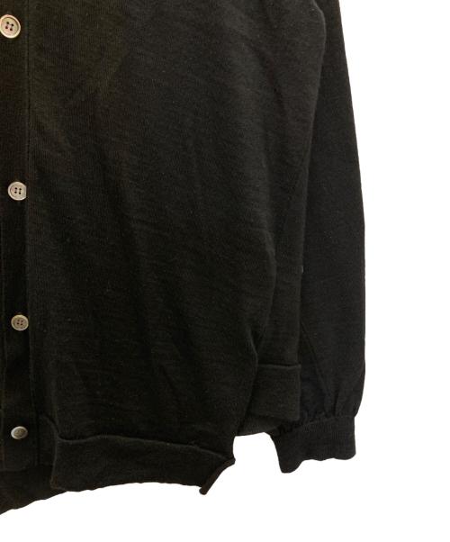 LACOSTE（ラコステ）LACOSTE (ラコステ) COMME des GARCONS (コムデギャルソン) ニットカーディガン ブラック サイズ:XLの古着・服飾アイテム
