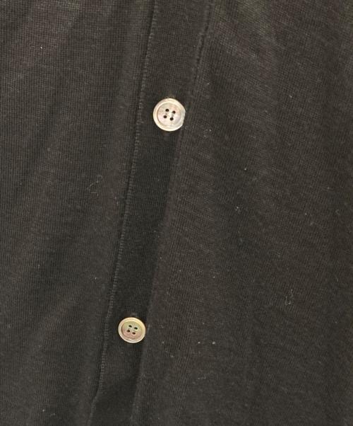 LACOSTE（ラコステ）LACOSTE (ラコステ) COMME des GARCONS (コムデギャルソン) ニットカーディガン ブラック サイズ:XLの古着・服飾アイテム