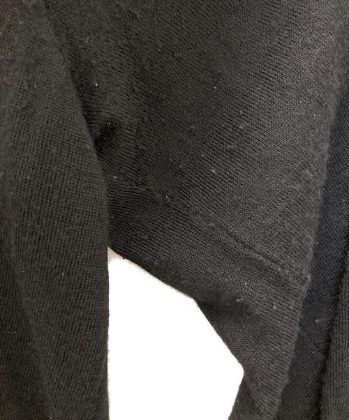 LACOSTE（ラコステ）LACOSTE (ラコステ) COMME des GARCONS (コムデギャルソン) ニットカーディガン ブラック サイズ:XLの古着・服飾アイテム