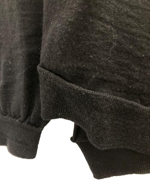 LACOSTE（ラコステ）LACOSTE (ラコステ) COMME des GARCONS (コムデギャルソン) ニットカーディガン ブラック サイズ:XLの古着・服飾アイテム