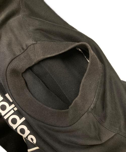 Y-3（ワイスリー）Y-3 (ワイスリー) STACKED LOGO CREW SWEATER ブラック サイズ:XSの古着・服飾アイテム