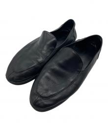 AURALEE（オーラリー）の古着「SOFT LEATHER LOAFERS」｜ブラック