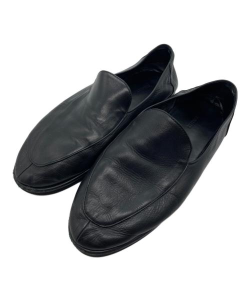 AURALEE（オーラリー）AURALEE (オーラリー) SOFT LEATHER LOAFERS ブラック サイズ:75の古着・服飾アイテム