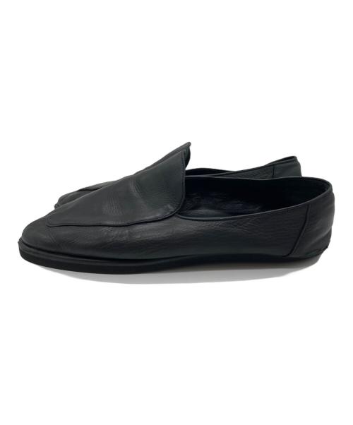 AURALEE（オーラリー）AURALEE (オーラリー) SOFT LEATHER LOAFERS ブラック サイズ:75の古着・服飾アイテム
