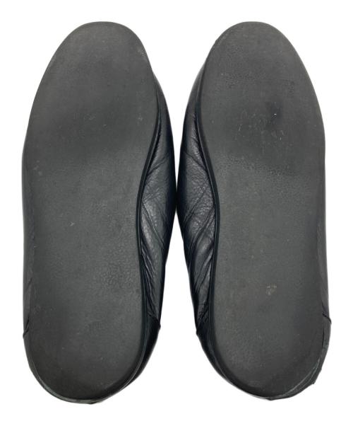 AURALEE（オーラリー）AURALEE (オーラリー) SOFT LEATHER LOAFERS ブラック サイズ:75の古着・服飾アイテム