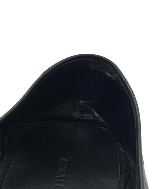 AURALEE（オーラリー）AURALEE (オーラリー) SOFT LEATHER LOAFERS ブラック サイズ:75の古着・服飾アイテム