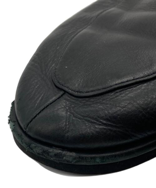 AURALEE（オーラリー）AURALEE (オーラリー) SOFT LEATHER LOAFERS ブラック サイズ:75の古着・服飾アイテム
