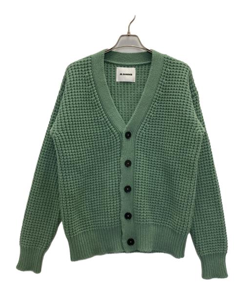 JIL SANDER（ジルサンダー）JIL SANDER (ジルサンダー) 25AW VN CARDIGAN グリーン サイズ:44の古着・服飾アイテム
