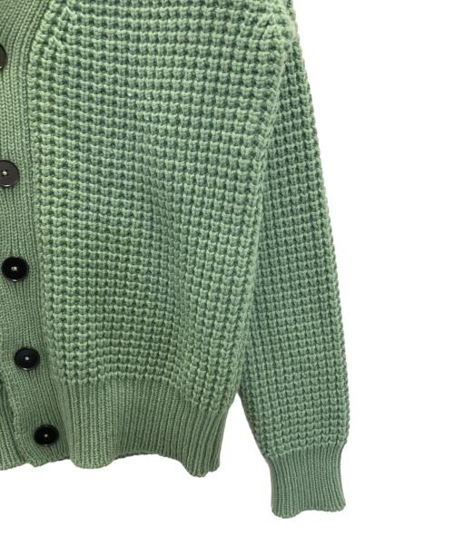 JIL SANDER（ジルサンダー）JIL SANDER (ジルサンダー) 25AW VN CARDIGAN グリーン サイズ:44の古着・服飾アイテム