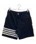 Thom Browne (トムブラウン) 4BAR ハーフパンツ ネイビー サイズ:2：20000円